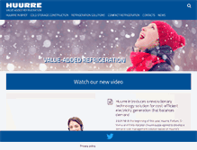 Tablet Screenshot of huurre.com